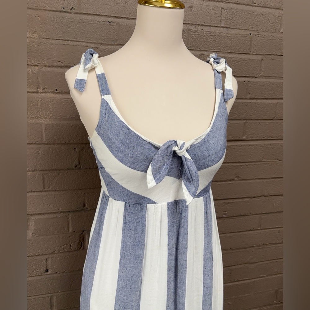 Tommy Bahama linen blend maxi dress S - Picture 4 of 16